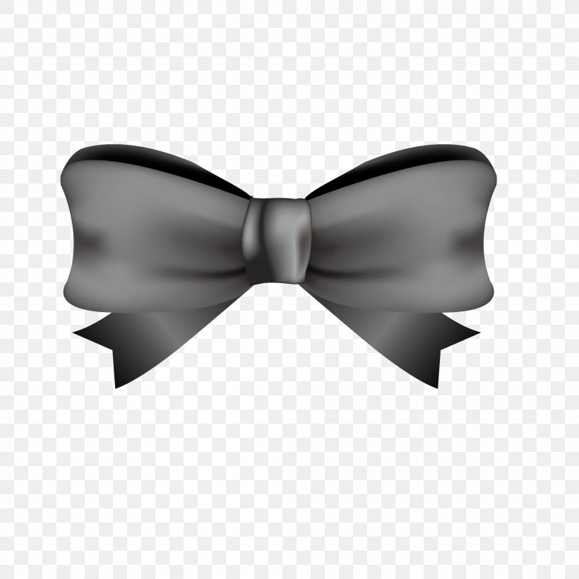Bow Tie Black And White Shoelace Knot, PNG, 2107x2107px, Bow Tie, Black, Black And White, Black Ribbon, Butterfly Loop Download Free