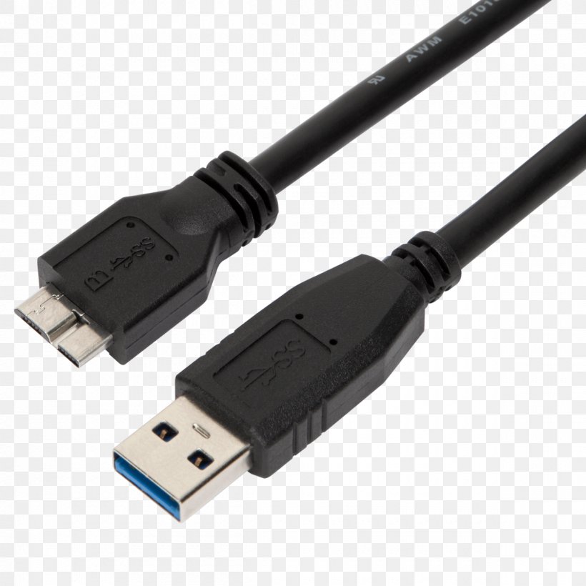 USB 3.0 Electrical Cable Micro-USB USB-C, PNG, 1200x1200px, Usb 30, Adapter, Cable, Computer, Data Cable Download Free