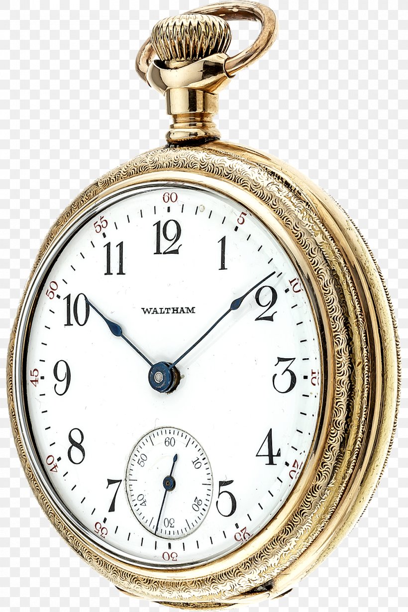 Waltham Watch Company Waltham Watch Company Pocket Watch Clock, PNG, 1000x1500px, Waltham, Brass, Clock, Clothing Accessories, Gold Download Free