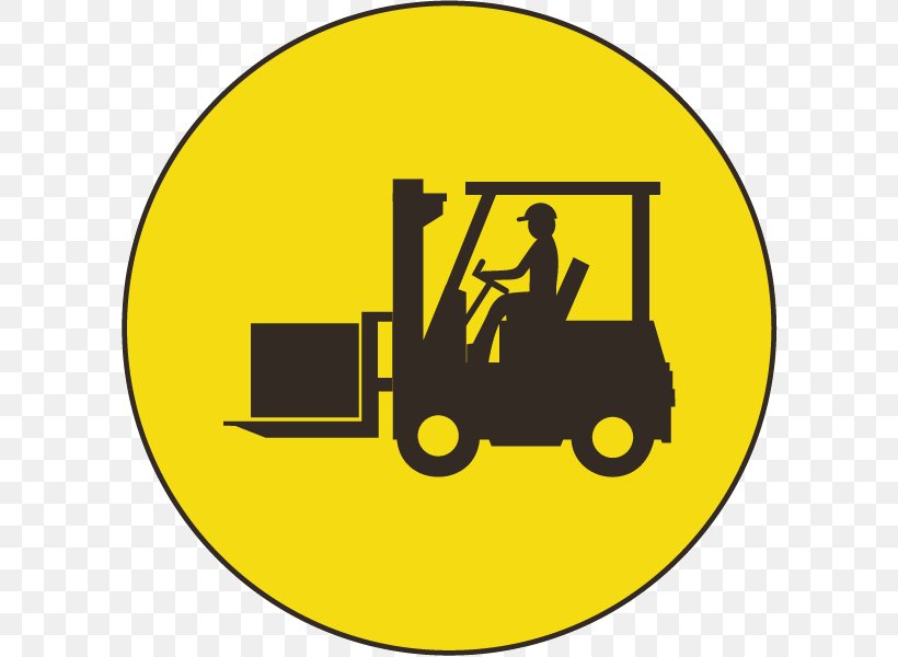 Forklift Loading Dock Sign Car Park Parking, PNG, 603x600px, Forklift, Adhesive, Area, Automated Truck Loading Systems, Brand Download Free
