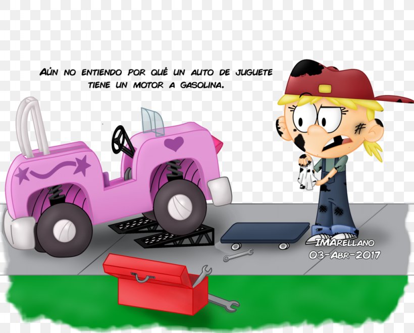 Lola Loud Car DeviantArt Toy, PNG, 1024x825px, Lola Loud, Art, Car, Cartoon, Deviantart Download Free