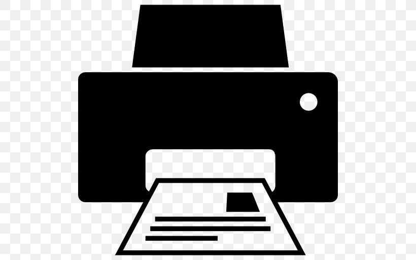 Printing Press Printer, PNG, 512x512px, 3d Printing, Printing Press, Area, Black, Black And White Download Free