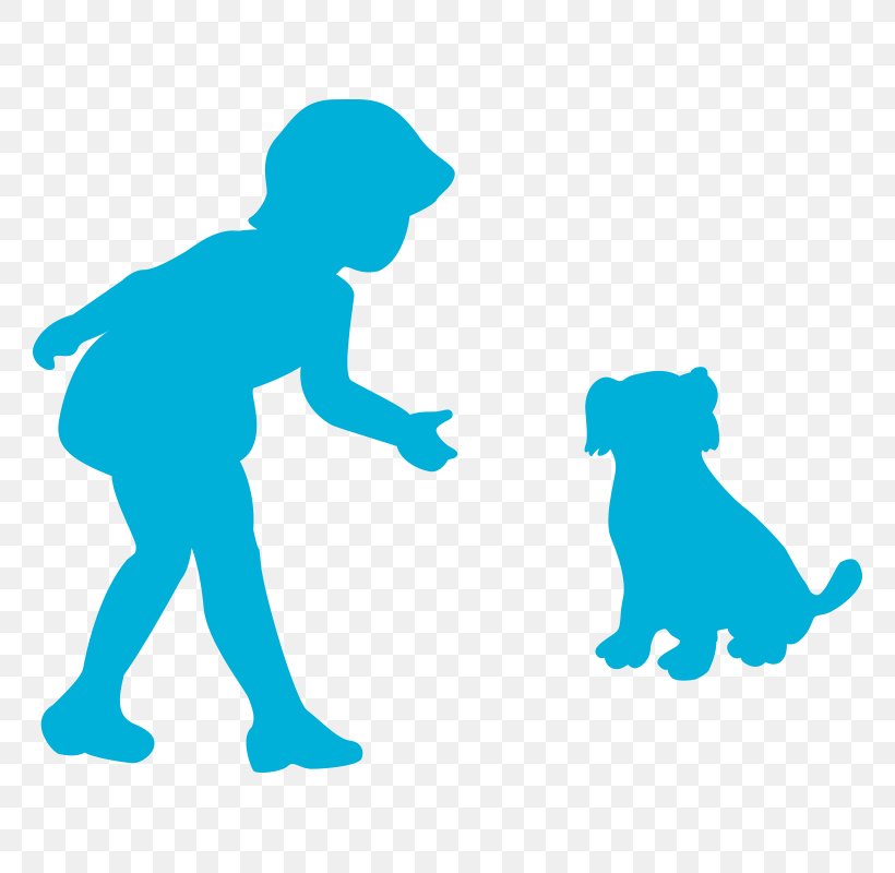 Dog Child Puppy Vector Graphics Silhouette, PNG, 800x800px, Dog, Area, Cartoon, Child, Father Download Free