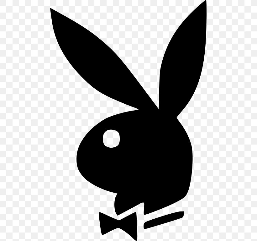 Playboy Bunny Logo Magazine Playboy Enterprises, PNG, 500x767px, Playboy, Artwork, Black And White, Brand, Company Download Free