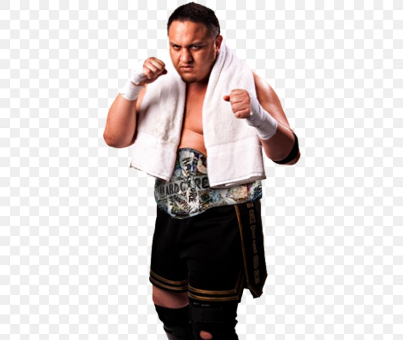 Samoa Joe Professional Wrestler Impact Wrestling Empresa T-shirt, PNG, 407x692px, Watercolor, Cartoon, Flower, Frame, Heart Download Free