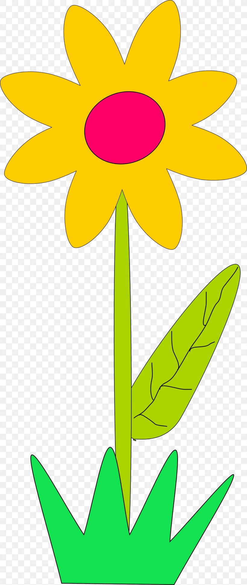Flower Animation Clip Art, PNG, 1979x4687px, Flower, Animation, Artwork, Black And White, Chamomile Download Free