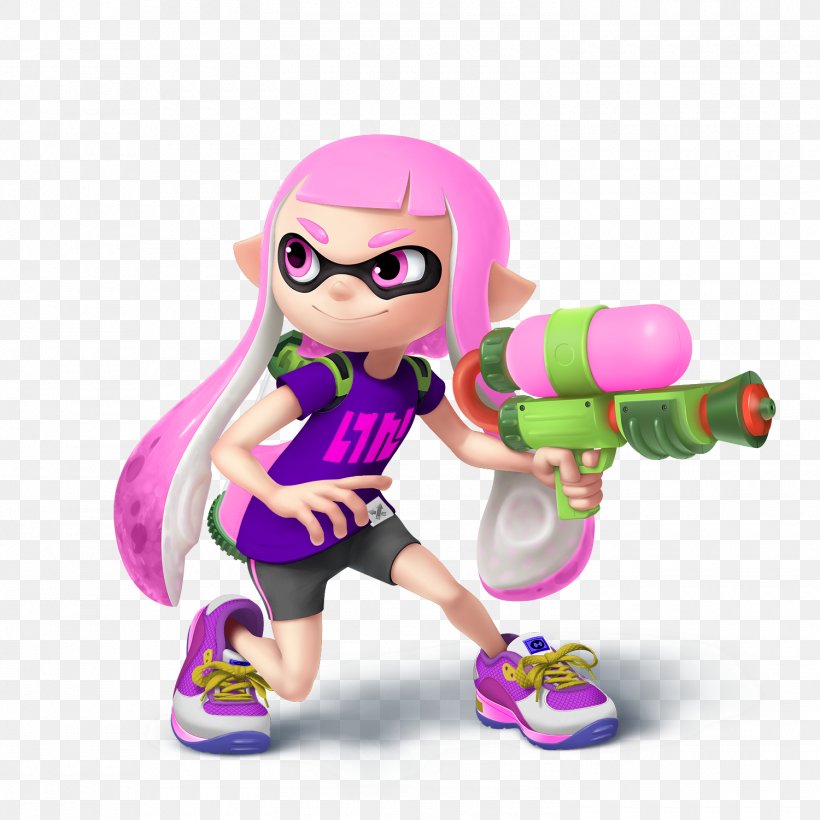 Splatoon 2 Super Smash Bros. For Nintendo 3DS And Wii U Super Smash Bros.™ Ultimate, PNG, 1500x1501px, Splatoon, Doll, Fictional Character, Figurine, Mario Series Download Free