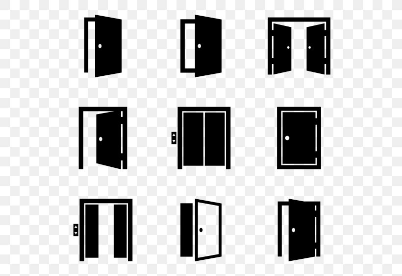 Window Door-to-door House, PNG, 600x564px, Window, Area, Black, Black And White, Door Download Free