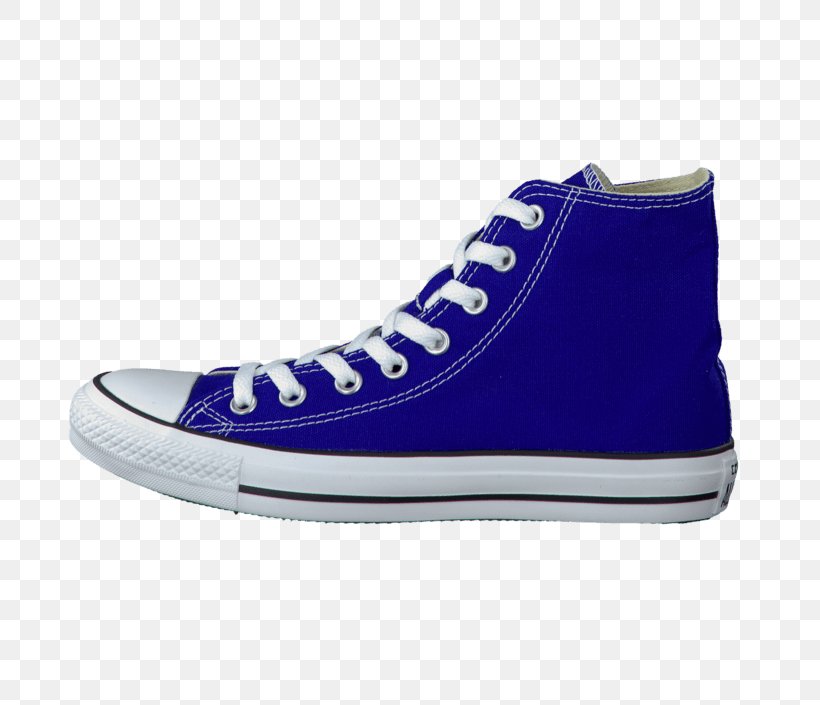 electric blue converse high tops