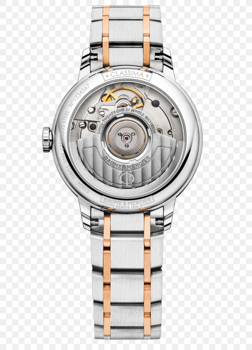 Steel Baume Et Mercier Automatic Watch Bracelet, PNG, 720x1140px, Steel, Automatic Watch, Baume Et Mercier, Bracelet, Clock Download Free
