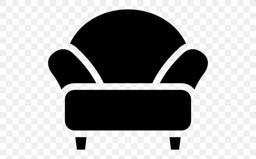 Furniture Couch Living Room Table, PNG, 512x512px, Furniture, Bedroom, Black, Black And White, Chair Download Free