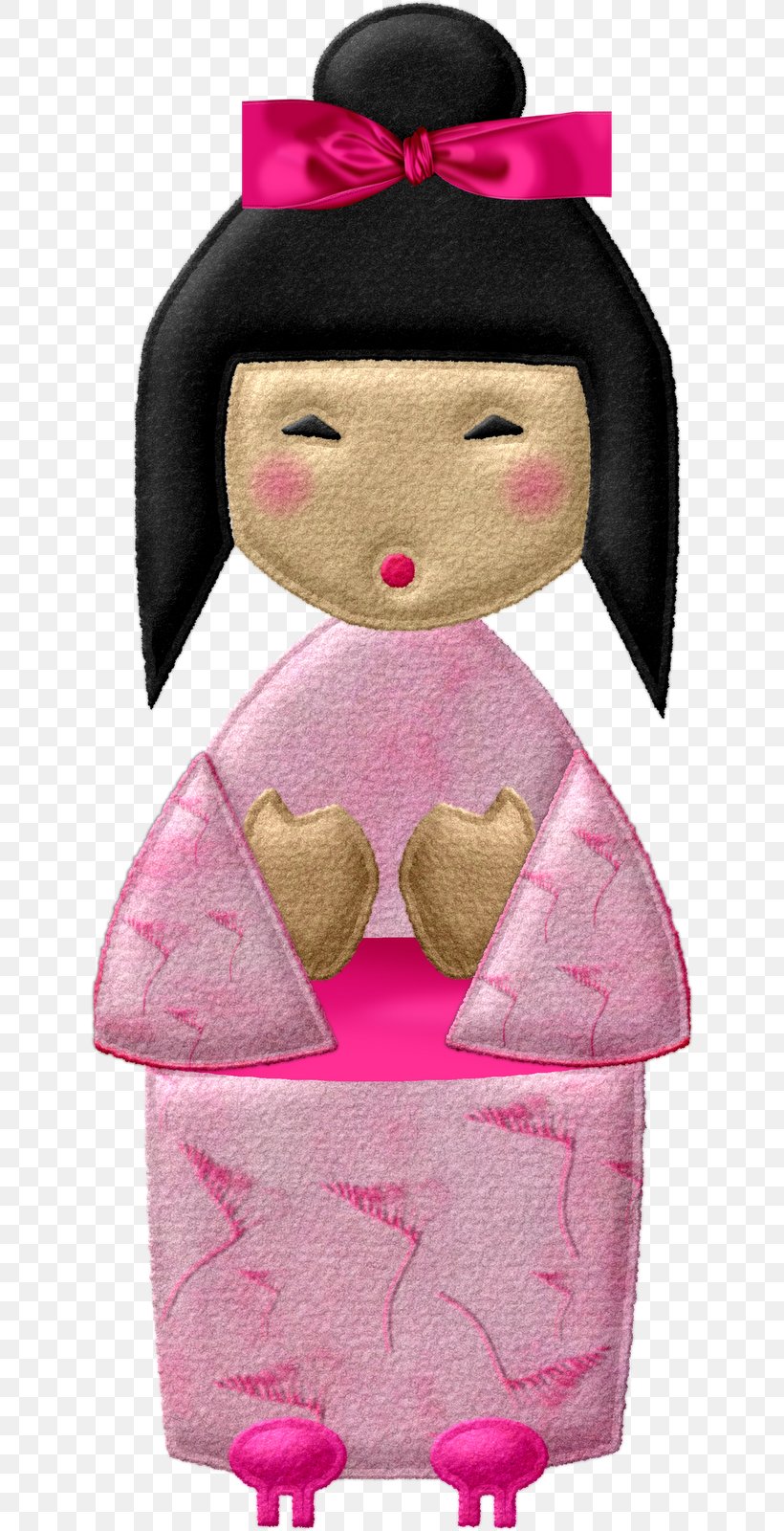 Doll Textile Kokeshi Pink M, PNG, 632x1600px, Doll, Kokeshi, Magenta, Pink, Pink M Download Free