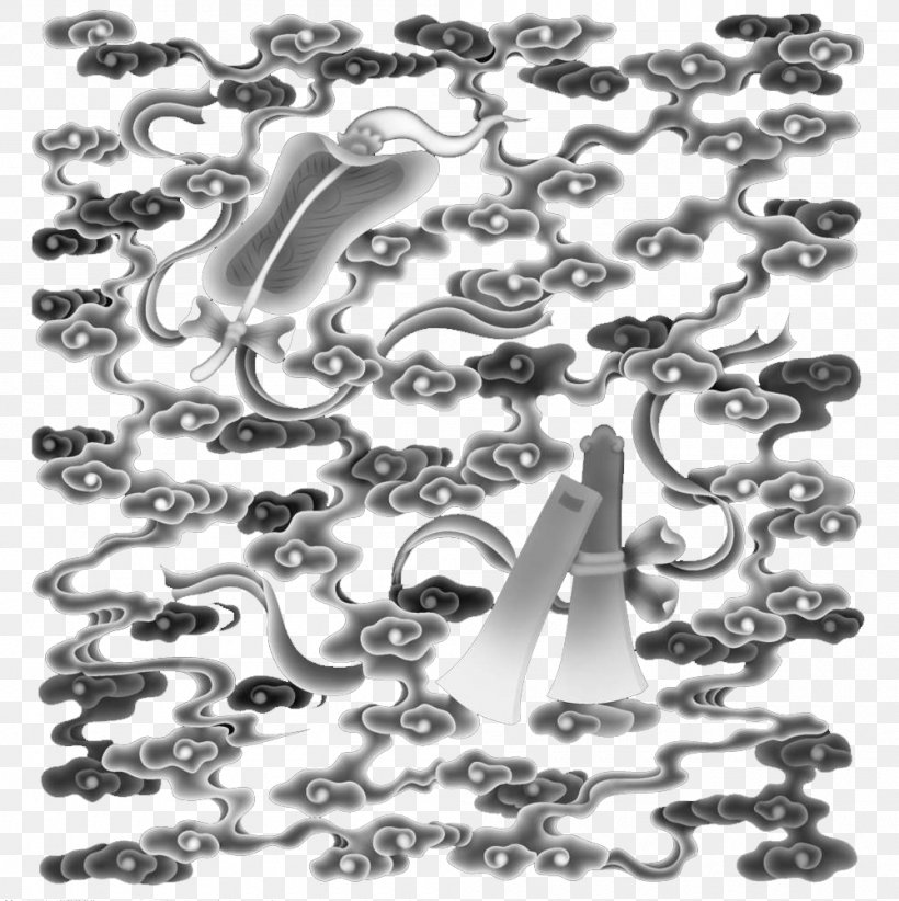 Download, PNG, 1000x1003px, Chinoiserie, Black And White, Body Jewelry, Chain, Engraving Download Free