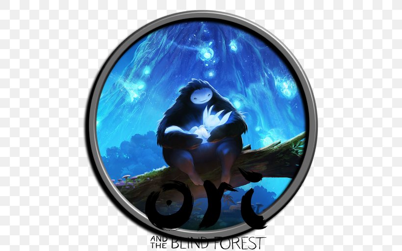 Ori And The Blind Forest Ori And The Will Of The Wisps Platform Game Metroidvania Video Game, PNG, 512x512px, Ori And The Blind Forest, Game, Game Award For Best Art Direction, Indie Game, Marine Mammal Download Free