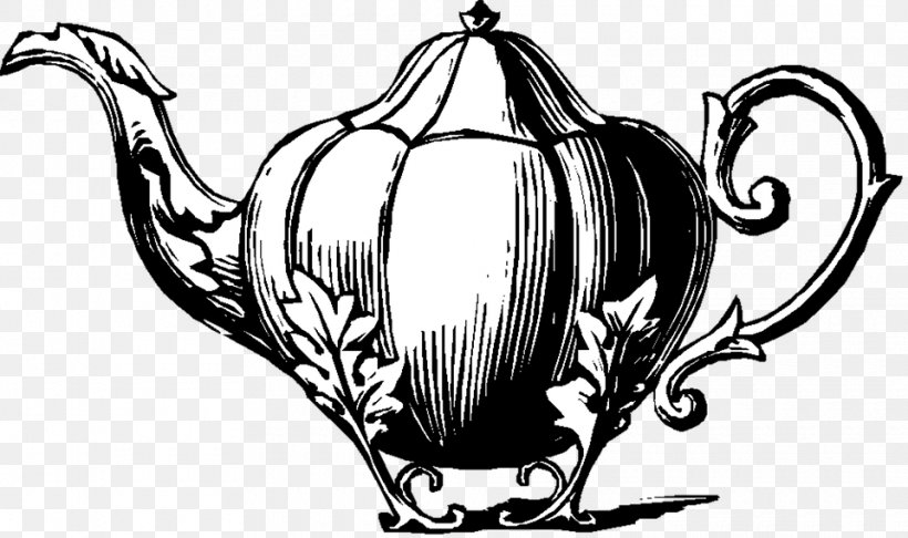 Teapot Drawing Royalty-free, PNG, 960x569px, Tea, Artwork, Black And White, Drawing, Fictional Character Download Free