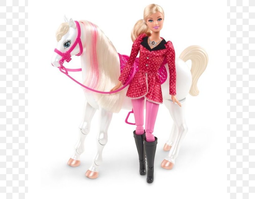 Horse Barbie: Race & Ride Pony Doll, PNG, 732x640px, Horse, Barbie, Doll, Fictional Character, Figurine Download Free