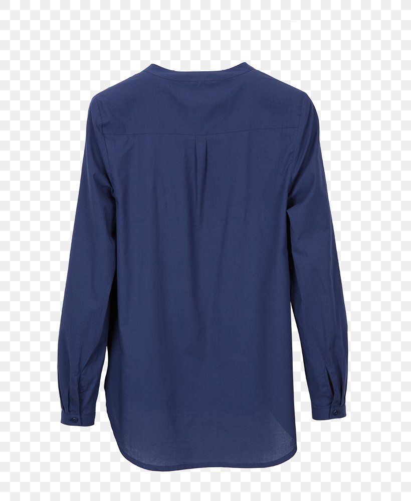 Long-sleeved T-shirt Shoulder Blouse, PNG, 748x998px, Longsleeved Tshirt, Active Shirt, Blouse, Blue, Cobalt Blue Download Free