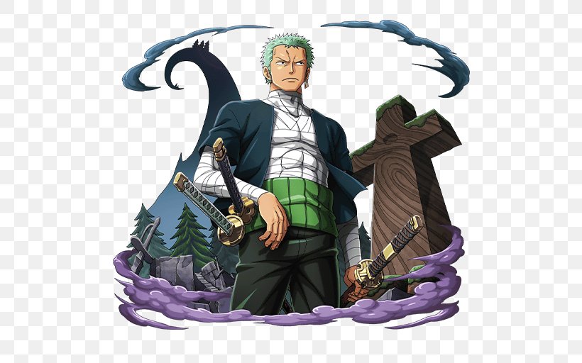 Roronoa Zoro One Piece Treasure Cruise Trafalgar D. Water Law Franky Monkey D. Luffy, PNG, 640x512px, Watercolor, Cartoon, Flower, Frame, Heart Download Free