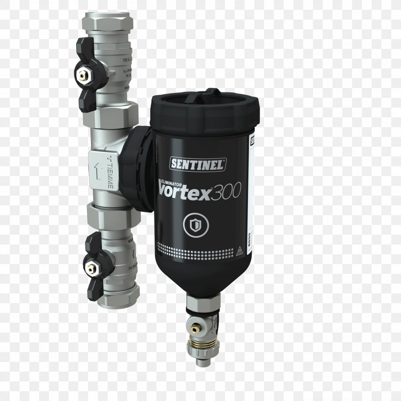 Central Heating Heating System Vortex Filtration, PNG, 2717x2717px, Central Heating, Boiler, Cyclone, Cyclonic Separation, Cylinder Download Free