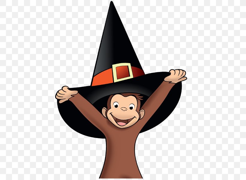 Curious George YouTube Halloween Clip Art, PNG, 600x600px, Curious George, Cartoon, Costume, Cowboy Hat, Curious George A Halloween Boo Fest Download Free