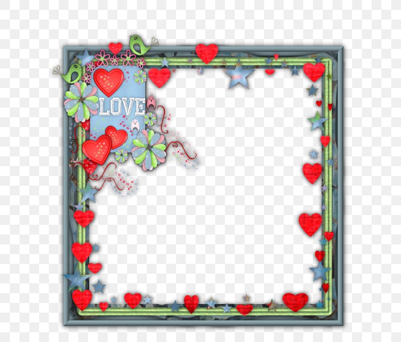 Picture Frames Rectangle, PNG, 700x700px, Picture Frames, Area, Border, Heart, Petal Download Free