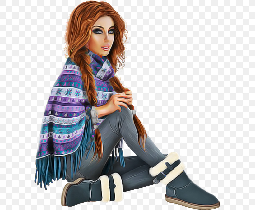 Clothing Footwear Doll Violet Fashion, PNG, 600x675px, Clothing, Barbie, Brown Hair, Costume, Doll Download Free