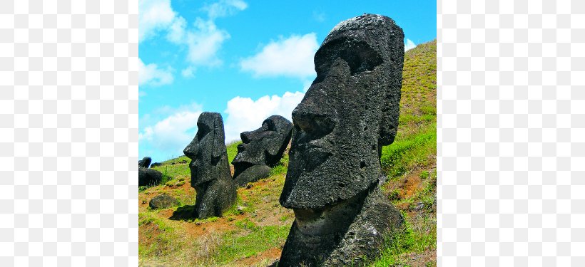 Moai Rapa Iti Orongo Ahu Nau Nau Rano Raraku, PNG, 667x375px, Moai, Archaeological Site, Easter Island, Grass, Island Download Free