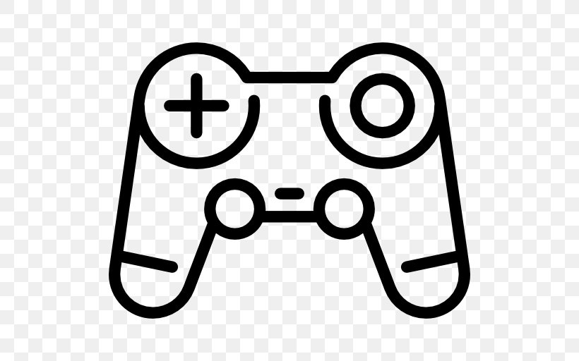 Gamer Game Controllers Clip Art, PNG, 512x512px, Gamer, Area, Black And White, Console Game, Game Download Free