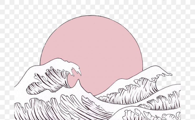 The Great Wave Off Kanagawa Drawing Wind Wave Image, PNG, 700x504px, Watercolor, Cartoon, Flower, Frame, Heart Download Free