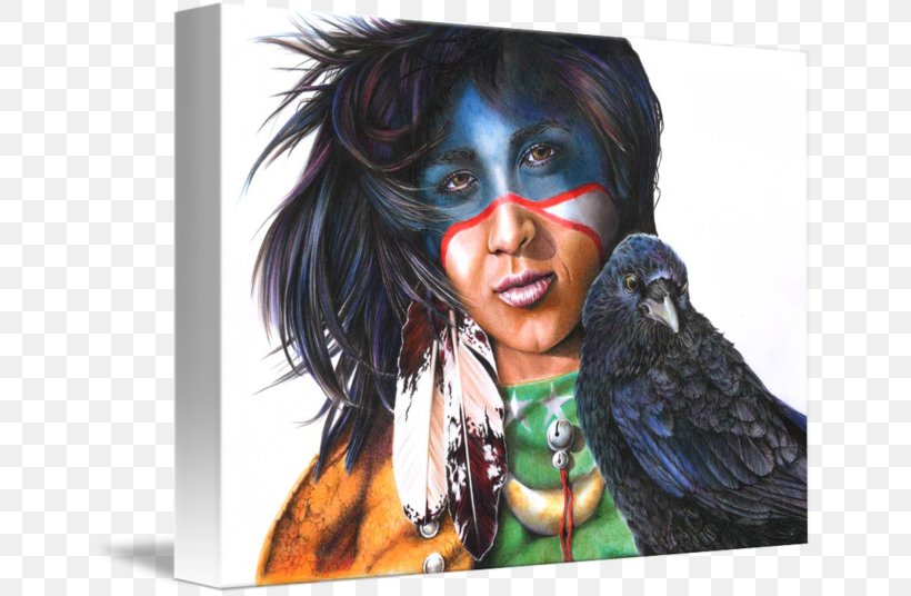 Watercolor Painting Portrait Art Native Americans In The United States, PNG, 650x536px, Painting, Americans, Art, Artist, Colored Pencil Download Free