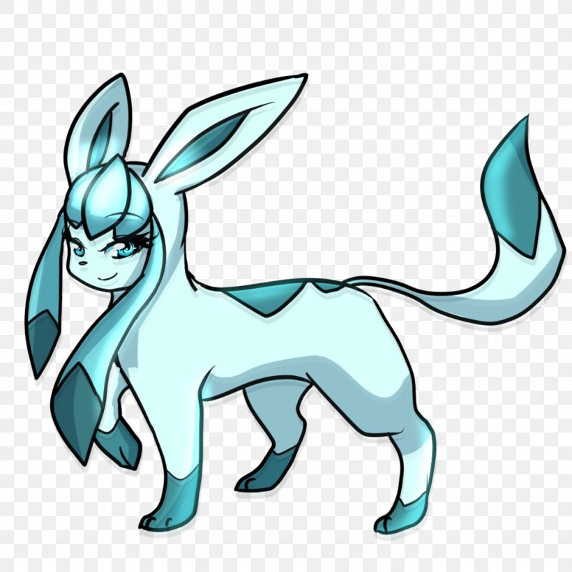 Glaceon Hare Pokémon Clip Art, PNG, 1024x1024px, Watercolor, Cartoon, Flower, Frame, Heart Download Free