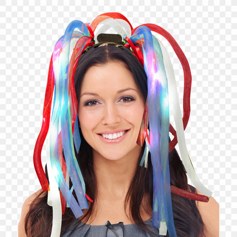 Light-emitting Diode Dreadlocks Red Wig, PNG, 2000x2000px, Light, Artificial Hair Integrations, Clothing, Color, Costume Download Free