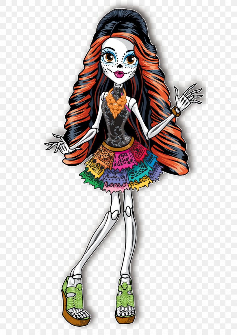 Monster High Skelita Calaveras Doll Ever After High Barbie, PNG, 1131x1600px, Monster High, Art, Barbie, Bratz, Calaca Download Free