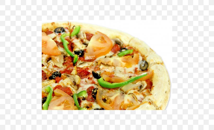 California-style Pizza Sicilian Pizza Pizza Cheese Thai Cuisine, PNG, 500x500px, Californiastyle Pizza, California Style Pizza, Cheese, Cuisine, Dish Download Free