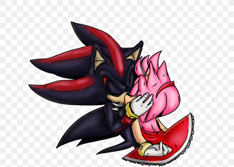 Shadow The Hedgehog Sonic The Hedgehog Amy Rose Drawing Kiss, PNG, 1024x734px, Shadow The Hedgehog, Amy Rose, Digital Art, Drawing, Fictional Character Download Free