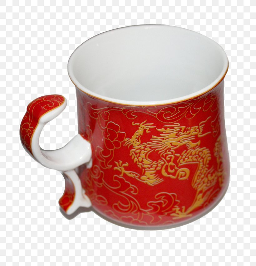 Chinese Dragon Chinese Zodiac Mug Porcelain, PNG, 742x853px, Chinese Dragon, Azure Dragon, Bagua, Ceramic, Chinese Astrology Download Free