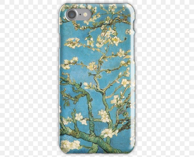Almond Blossoms Irises The Starry Night Van Gogh Museum Painting, PNG, 500x667px, Almond Blossoms, Allposterscom, Almond, Aqua, Art Download Free