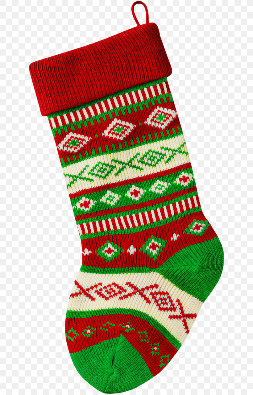 Christmas Stocking, PNG, 640x1280px, Sock, Christmas Decoration, Christmas Stocking, Green, Interior Design Download Free