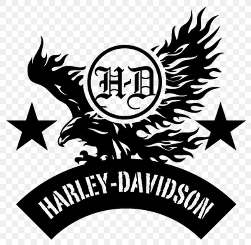 Harley-Davidson Fat Boy Motorcycle Logo, PNG, 800x800px, Harleydavidson, Artwork, Black And White, Brand, Chopper Download Free