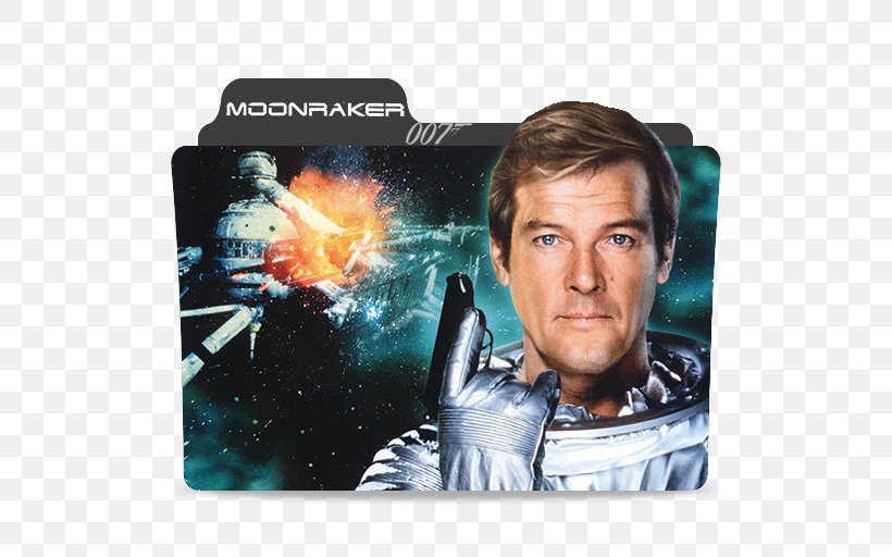 Roger Moore Moonraker James Bond Film Series Metro-Goldwyn-Mayer, PNG, 512x512px, Roger Moore, Dvd, Film, For Your Eyes Only, Home Video Download Free