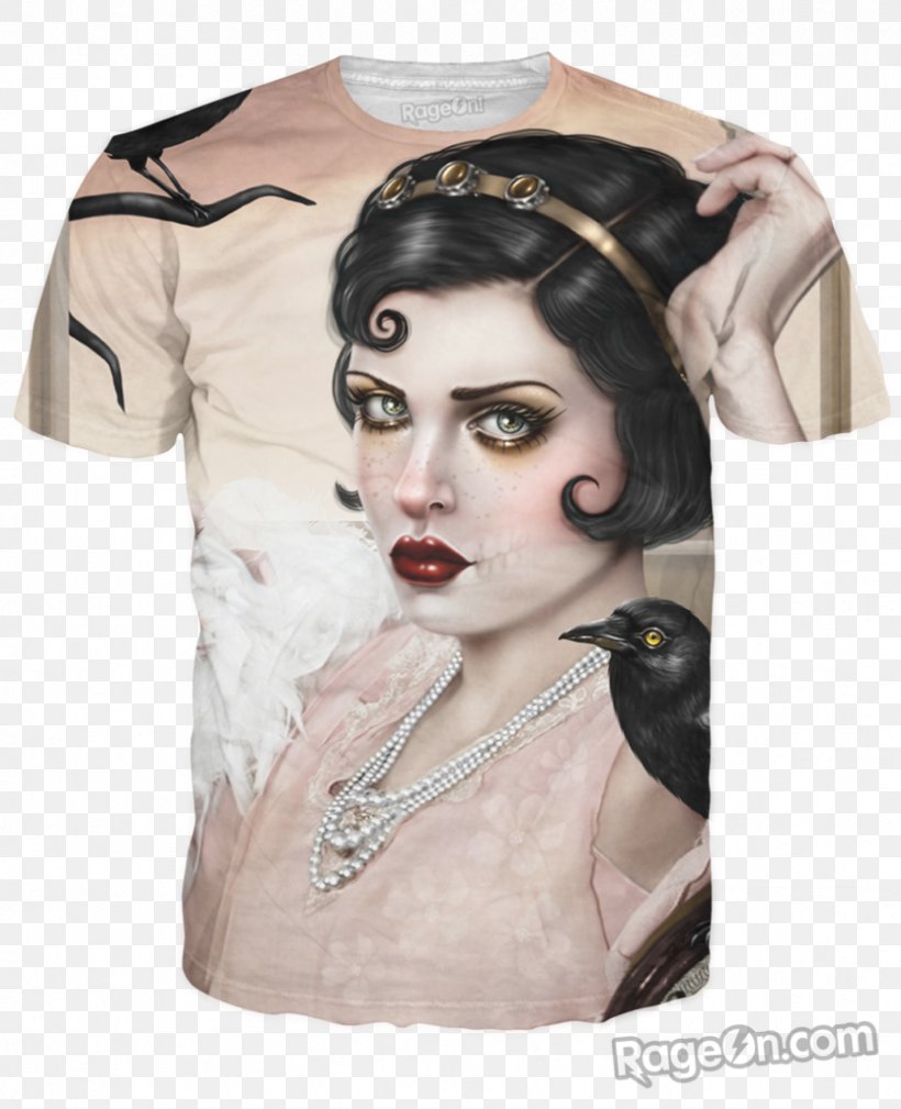 T-shirt Artist Sleeve Blouse, PNG, 832x1024px, Tshirt, Art, Artist, Blouse, Dinosaur Download Free