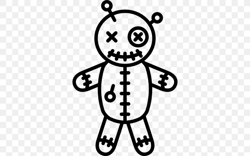 West African Vodun Voodoo Doll Clip Art, PNG, 512x512px, West African Vodun, Area, Artwork, Black, Black And White Download Free