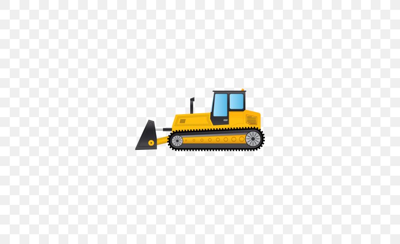Bulldozer Caterpillar Inc. Excavator Clip Art, PNG, 500x500px, Caterpillar Inc, Architectural Engineering, Backhoe, Bulldozer, Excavator Download Free
