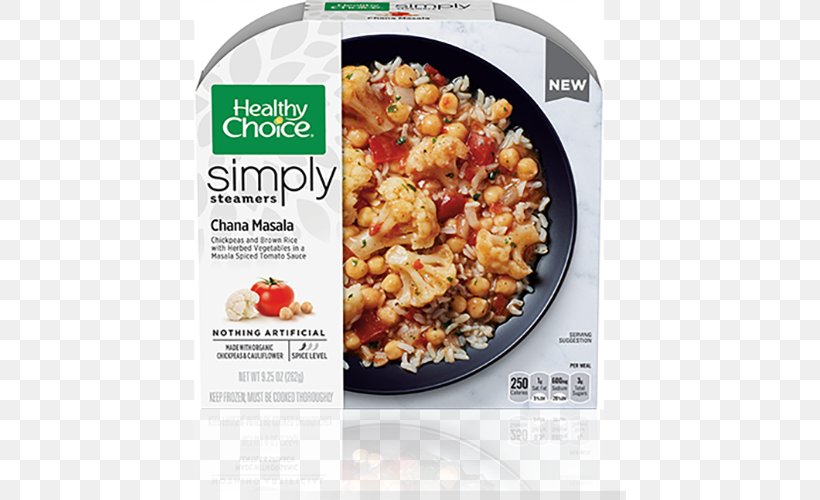 Chana Masala Chicken Marsala Healthy Choice Chicken As Food Vegetarian Cuisine, PNG, 500x500px, Chana Masala, Breakfast Cereal, Chicken As Food, Chicken Marsala, Commodity Download Free