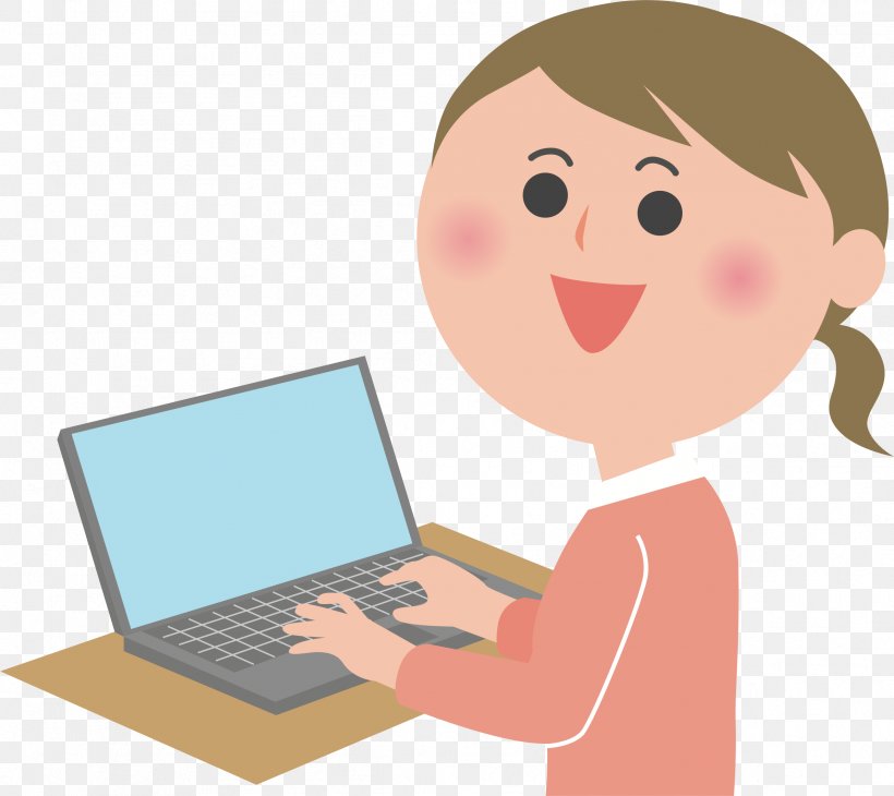 Laptop Personal Computer Woman Clip Art, PNG, 2388x2128px, Laptop, Child, Communication, Computer, Computer Network Download Free