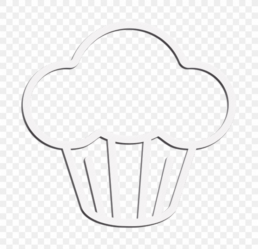 Muffin Icon Breakfast Icon Eating Icon, PNG, 1404x1360px, Muffin Icon, Black, Black And White, Breakfast Icon, Eating Icon Download Free