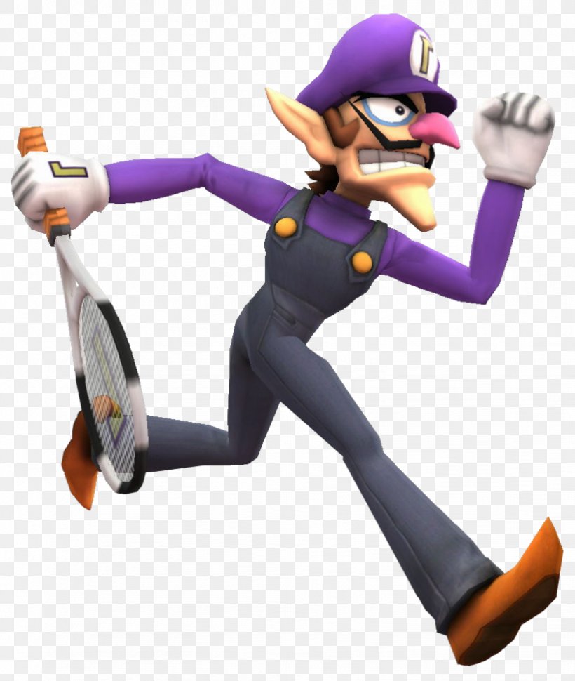 Super Smash Bros. For Nintendo 3DS And Wii U Waluigi Super Smash Bros. Brawl, PNG, 822x973px, Super Smash Bros, Action Figure, Bowser, Figurine, Flightless Bird Download Free