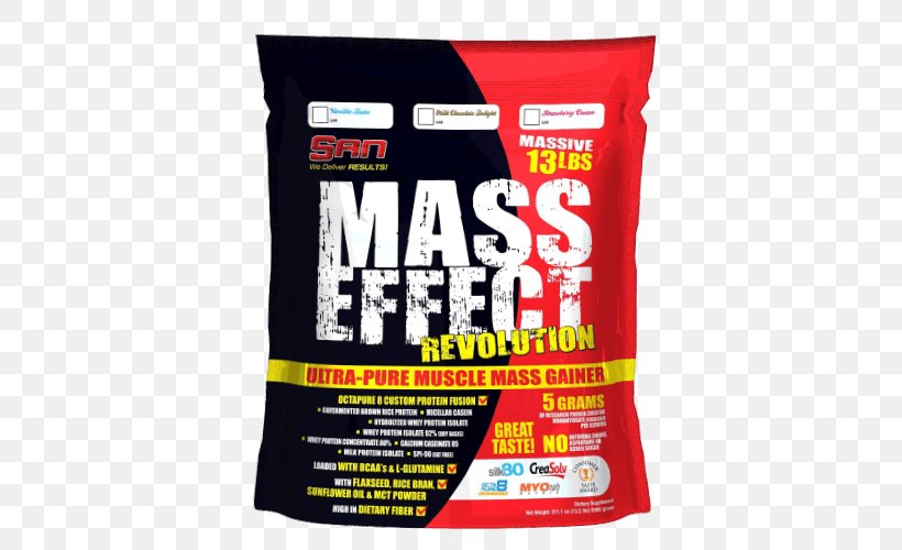 Weight Gainer Mass Effect Muscle, PNG, 500x500px, Gainer, Bodybuilding, Bodybuilding Supplement, Branchedchain Amino Acid, Calorie Download Free
