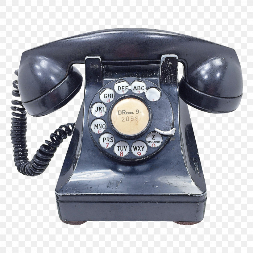 Corded Phone Telephone Rotary Dial Answering Machine Landline, PNG, 2318x2318px, Corded Phone, Answering Machine, Bell System, Iphone, Landline Download Free
