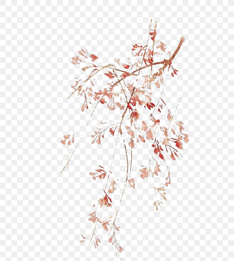 Leaf Red Twig Computer File, PNG, 605x913px, Leaf, Branch, Cherry Blossom, Floral Design, Flower Download Free